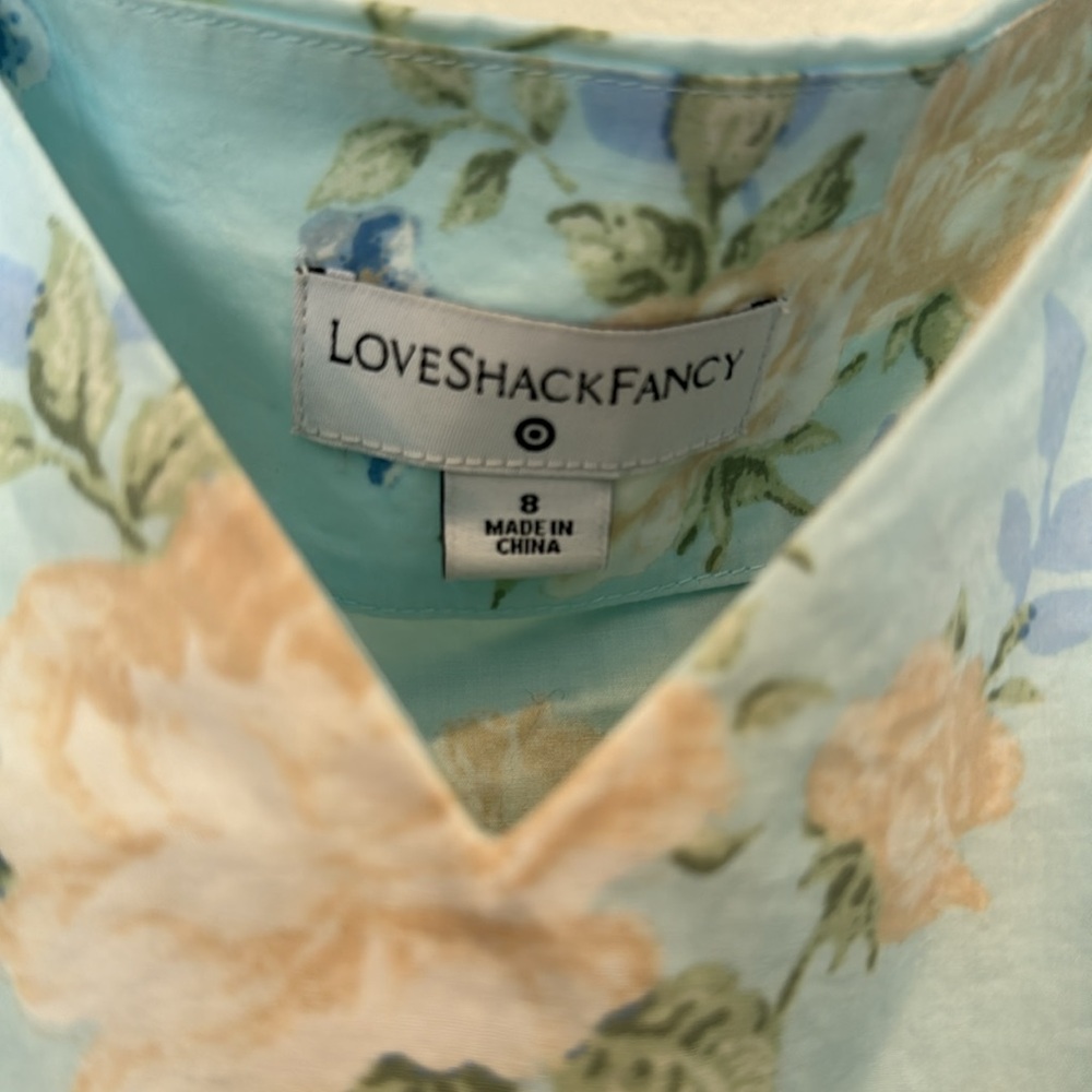 Loveshack Fancy Dress blue floral - Picture 4 of 4